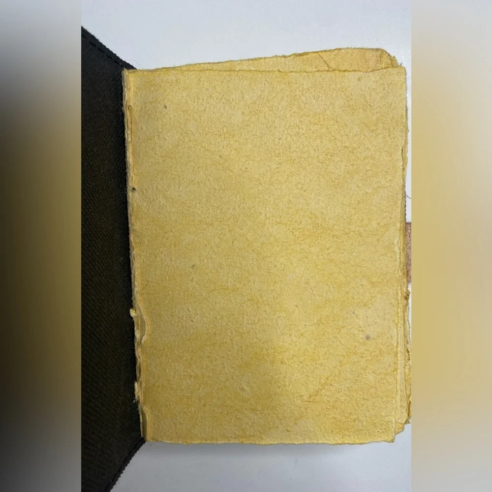 Luna Moth Leather Journal Blank Book Journal Vintage-Like Grimoire